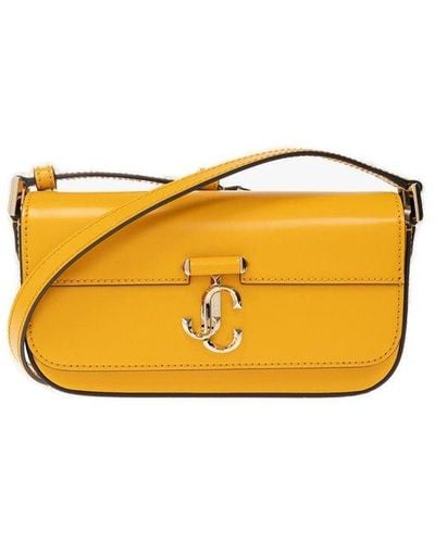 Jimmy Choo 'avenue Mini' Shoulder Bag, - Orange