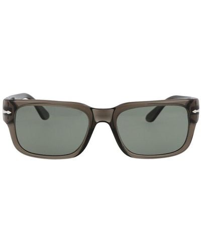 Persol Rectangular Frame Sunglasses - Grey