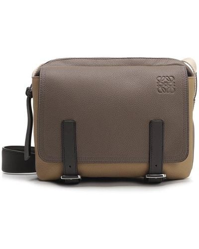 Loewe Military Messenger Xs Bag - Natural