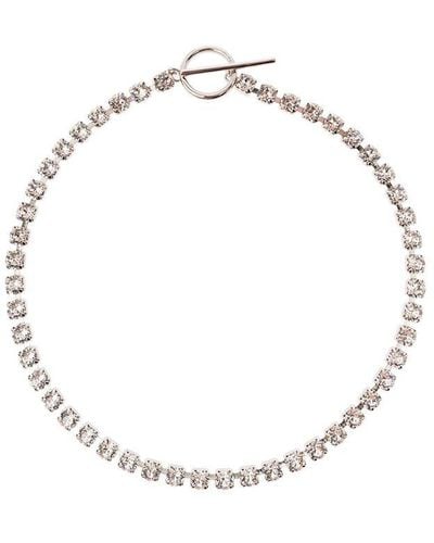 Isabel Marant Embellished Pin-buckle Fastened Necklace - Metallic