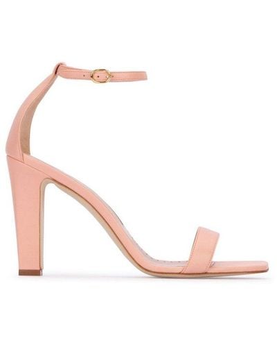 Manolo Blahnik Ressata Ankle Strap Sandals - Pink