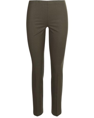 P.A.R.O.S.H. Tailored Straight Leg Trousers - Grey