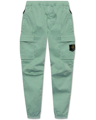 Stone Island Cargo Pants, - Green