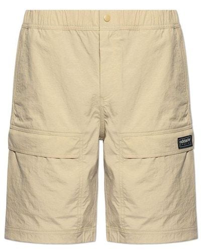 adidas Originals Shorts From The 'Spezial' Collection - Natural