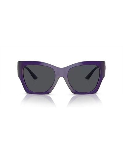 Versace Irregular-frame Sunglasses - Grey