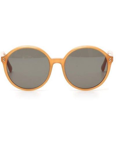 Stella McCartney Rounded Frame Sunglasses - Gray