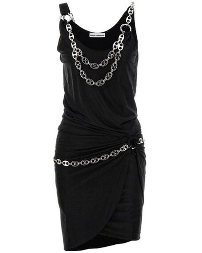 Rabanne Chain Dress - Black