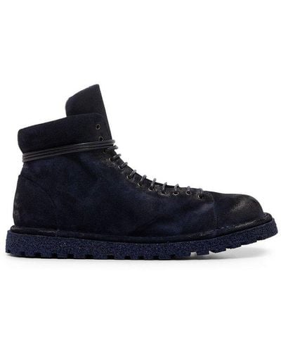 Marsèll Pallottola Lace-up Ankle Boots - Blue