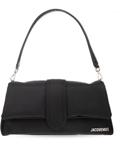 Jacquemus Puffed Flap Bag - Black