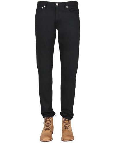 A.P.C. Petit New Standard Straight-leg Jeans - Black