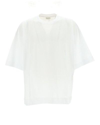 Dries Van Noten Crewneck Oversize-fit T-shirt - White