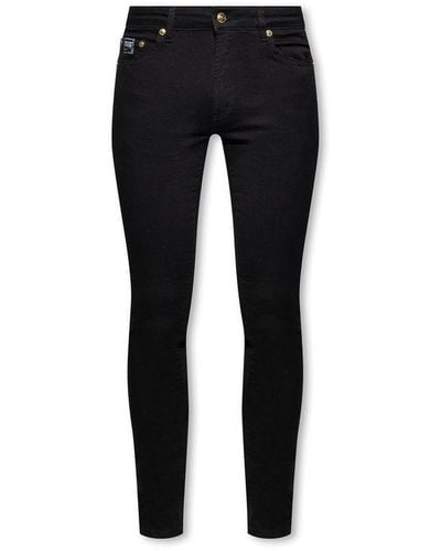 Versace Jeans Couture Skinny Fit Jeans - Black