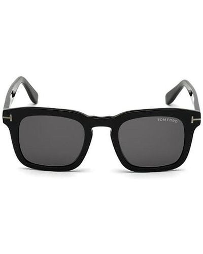 Tom Ford Color Metal Sunglasses - Black