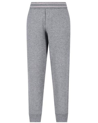 Alexander McQueen Classic Sporty Pants - Gray