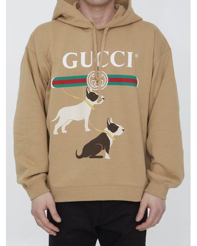 Gucci Jersey Sweatshirt - Natural