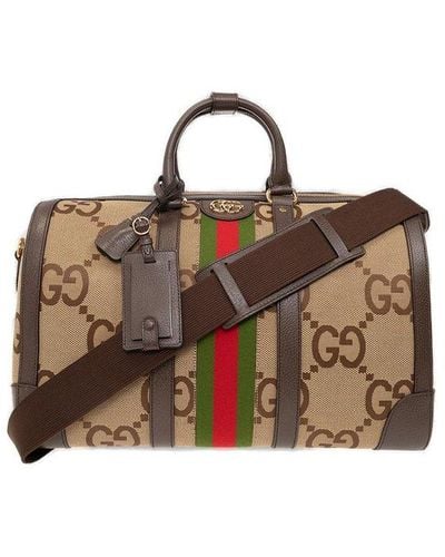 Gucci 'savoy Small' Duffel Bag - Brown
