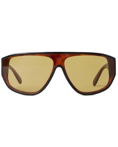 Moncler Aviator Frame Sunglasses - Grey