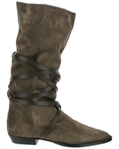 Isabel Marant Saine Boots - Green