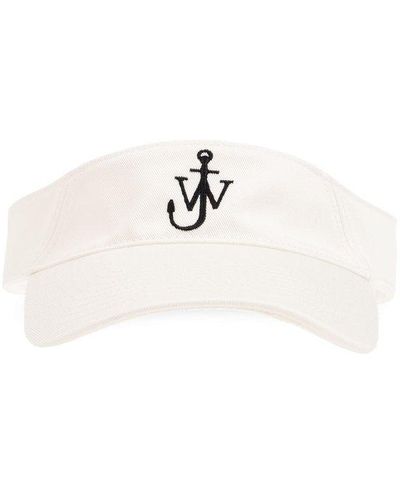 JW Anderson Anchor Embroidered Visor - White