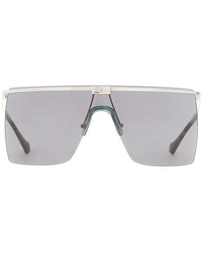Gucci Sqaure Frame Sunglasses - Grey