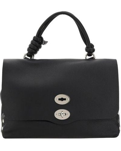 Zanellato Postina Small Top Handle Bag - Black