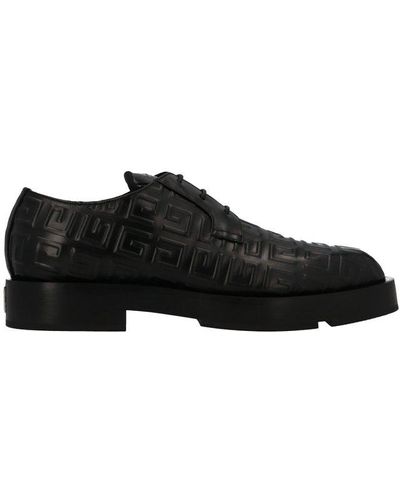 Givenchy Squared Derby Shoes - Black