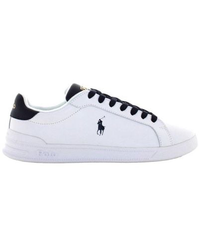 Polo Ralph Lauren Heritage Court Ii Lace-up Sneakers - White