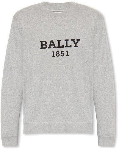 Bally Sweatshirt With Logo - Gray