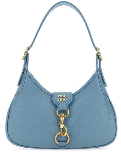 Shop MiuMiu 2022-23FW Unisex Plain Bridal Logo Handbags (5BC153 VOOO N88  F098L) by Michelle's