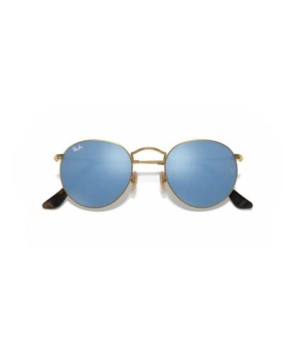Ray-Ban Round Frame Sunglasses - Blue