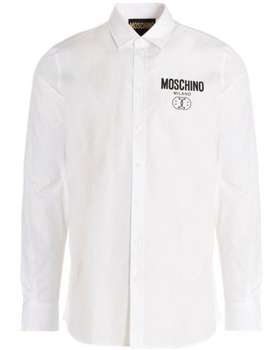Moschino 'double Smile' Shirt - White