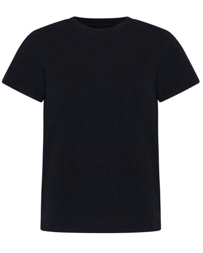 Khaite The Samson Crewneck T-shirt - Black