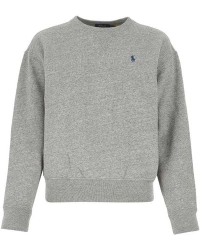 Polo Ralph Lauren Long Sleeve Sweatshirt - Grey
