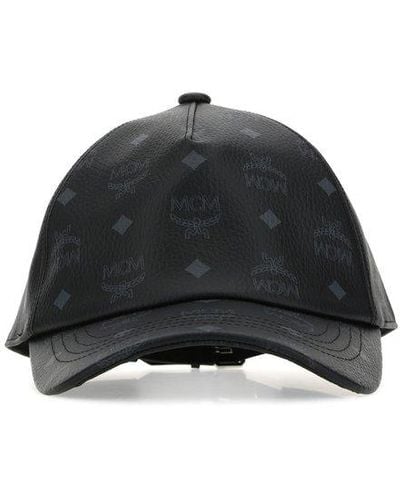 MCM All-over Printed Baseball Cap - Black