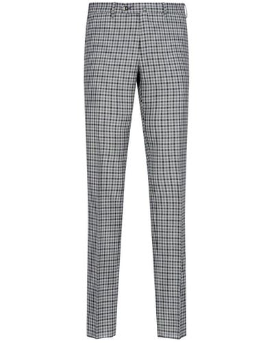 PT01 Slim Fit Tailored Trousers - Multicolour