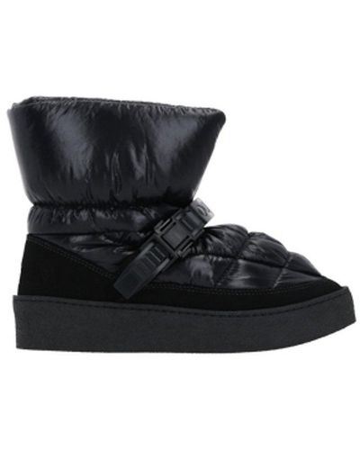 Khrisjoy Quilted Snow Ankle Boots - Black