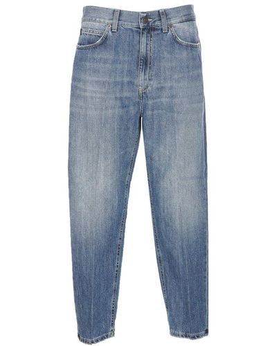 Dondup Carrie Tapered Leg Jeans - Blue