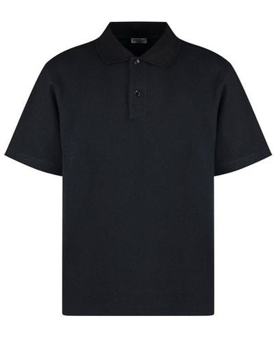Burberry Short-sleeve Polo Shirt - Black