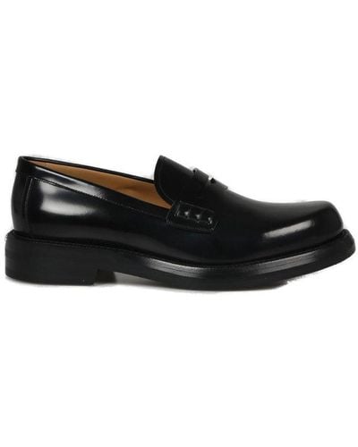 Dior Carlo Slip-on Loafers - Black