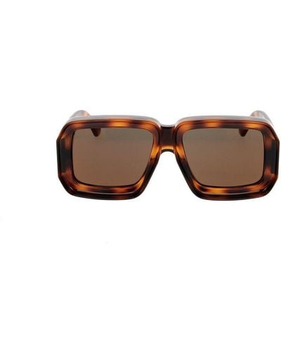 Loewe Square Frame Sunglasses - Multicolour
