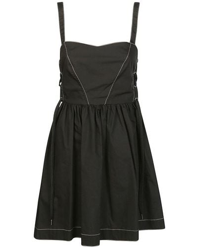 Pinko Strapped Mini Dress - Black