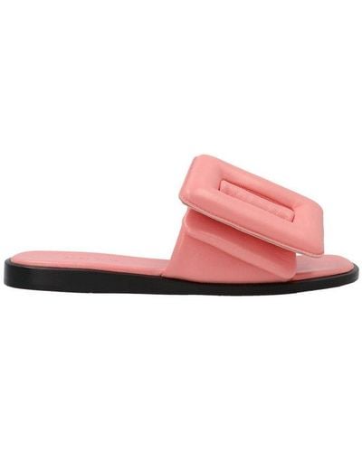 Boyy Maxi Buckle Sandals - Pink