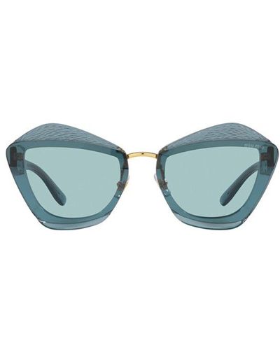 Miu Miu Cat-eye Frame Sunglasses - Blue