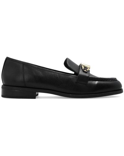 Michael Kors Tiegan Leather Loafer - Black