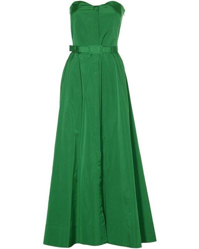 Max Mara Studio Moneta Corset Dress - Green