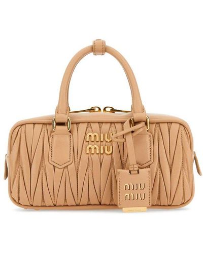 Miu Miu Handbags. - Natural