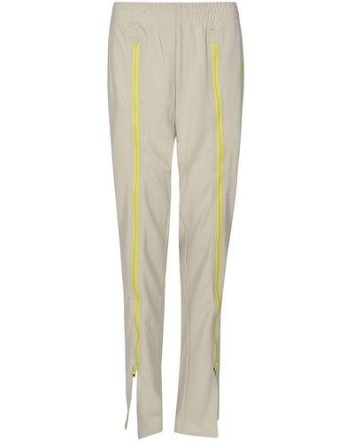 adidas By Stella McCartney Zip-up Straight-leg Track Trousers - Natural