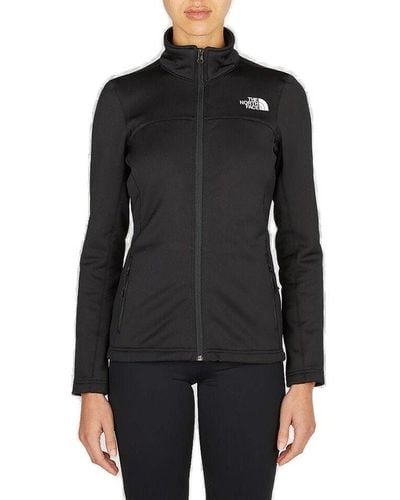 The North Face Zip-up Track Jacket - Black