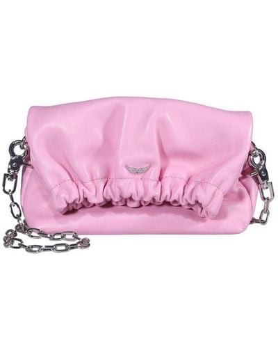 Zadig & Voltaire Rockyssime Xs Shoulder Bag - Pink