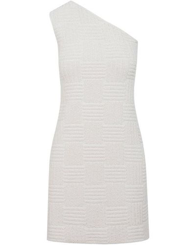 Bottega Veneta Jacquard Dress - White